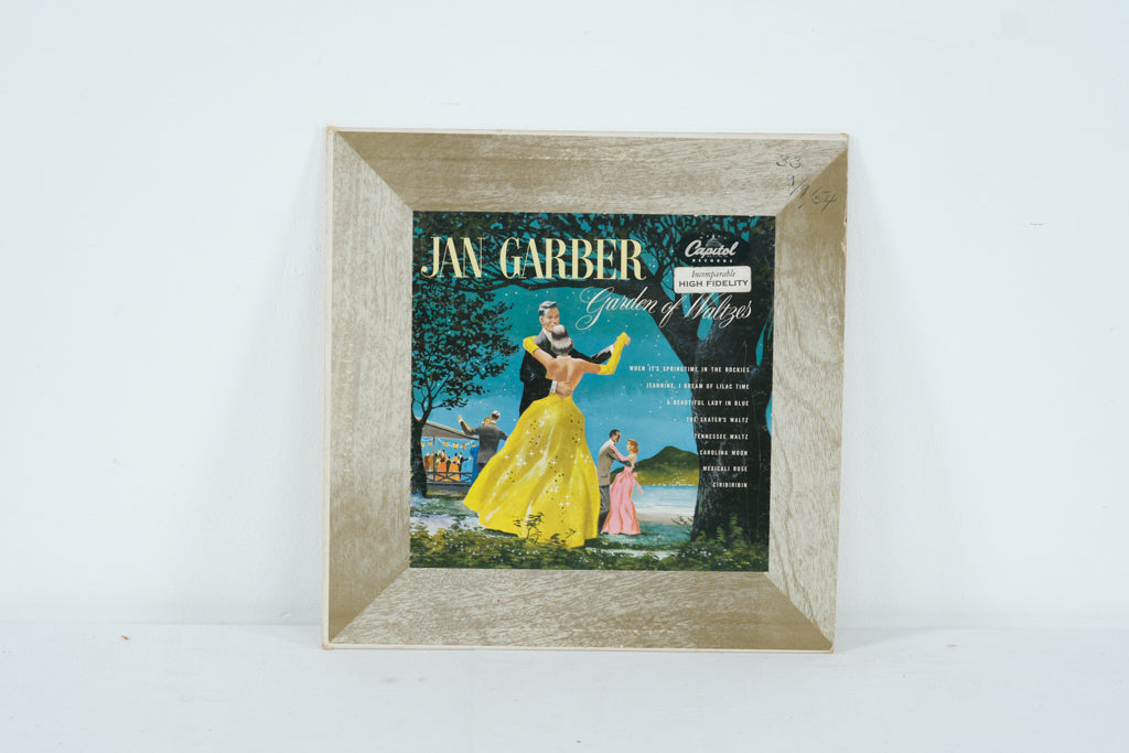 Jan Garber – Garden of Waltzes Vinyl LP (Capitol Records H-365, 1950s)