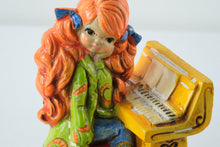 Load image into Gallery viewer, Piano Player Sankyo Music Box - Holiday Fair NYC - 1970
