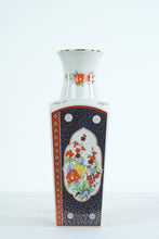 Load image into Gallery viewer, Japanese Imari Porcelain Vase with Floral and Bird Panels
