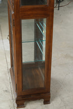 Load image into Gallery viewer, Jasper Cabinet Company Olde Fortwood Cherry Lighted Curio Display Cabinet Model 585
