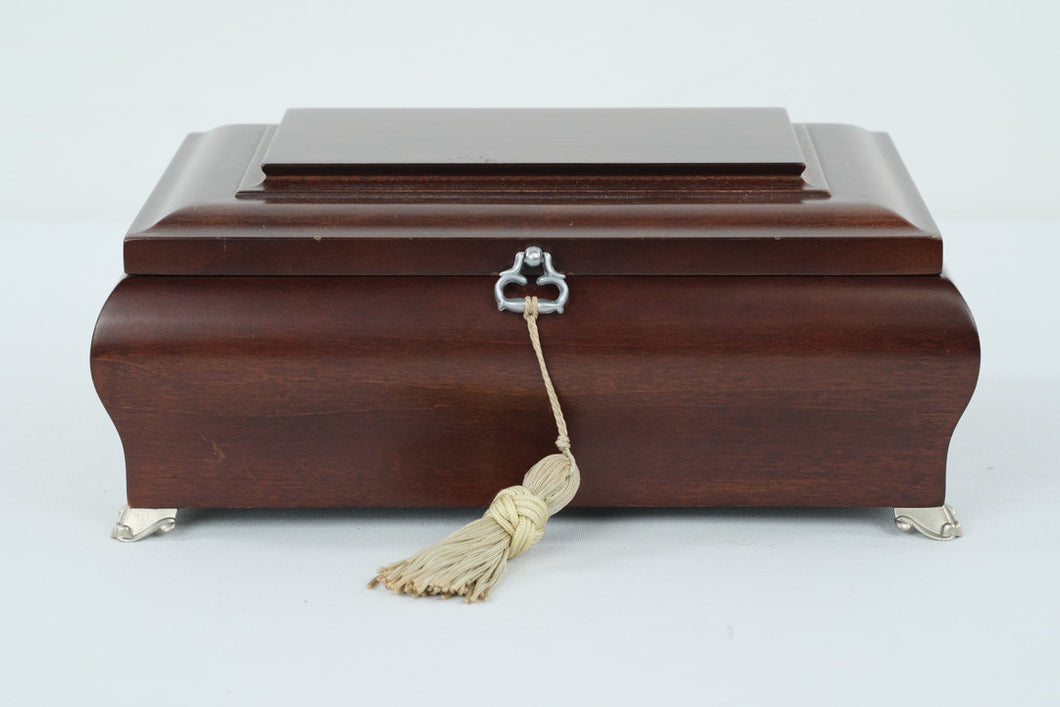 Jewelry Box with Silver Feet