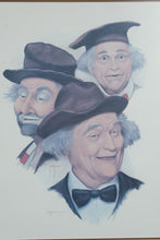 Load image into Gallery viewer, Jim Howle Red Skelton Clown Characters Limited Edition Lithograph 355 500 Framed
