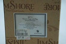 Load image into Gallery viewer, Jim Shore Patriotic Eagle with American Flag Hanging Ornament, Heartwood Creek #4027753, Boxed
