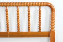 Load image into Gallery viewer, Vintage Jenny Lind Style Full Size Spindle Wood Headboard
