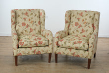 Load image into Gallery viewer, Pair of Joe Ruggiero Collection Wingback Chairs
