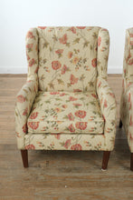 Load image into Gallery viewer, Pair of Joe Ruggiero Collection Wingback Chairs
