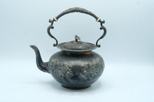 Load image into Gallery viewer, John Turton Antique Silverplate Tilting Teapot Kettle Sheffield England 1786
