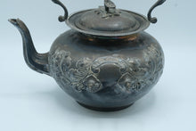 Load image into Gallery viewer, John Turton Antique Silverplate Tilting Teapot Kettle Sheffield England 1786
