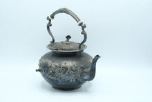 Load image into Gallery viewer, John Turton Antique Silverplate Tilting Teapot Kettle Sheffield England 1786
