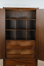 Load image into Gallery viewer, Rare John Widdicomb Mid-Century Gentleman’s Chest – 70.5” Tall
