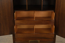 Load image into Gallery viewer, Rare John Widdicomb Mid-Century Gentleman’s Chest – 70.5” Tall
