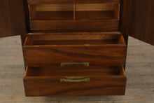 Load image into Gallery viewer, Rare John Widdicomb Mid-Century Gentleman’s Chest – 70.5” Tall

