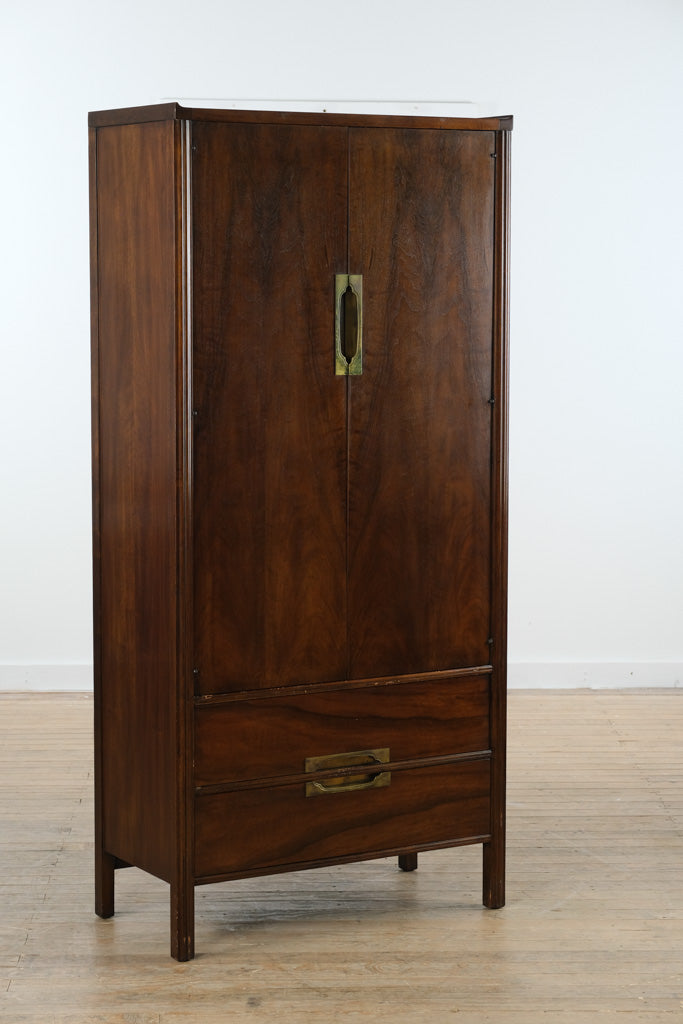 Rare John Widdicomb Mid-Century Gentleman’s Chest – 70.5” Tall