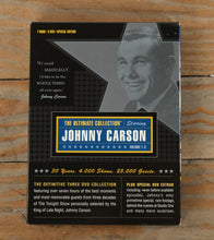 Load image into Gallery viewer, The Ultimate Collection: Johnny Carson (DVD, 3-Disc Set, 2002) – Volumes 1–3 – The Tonight Show Highlights
