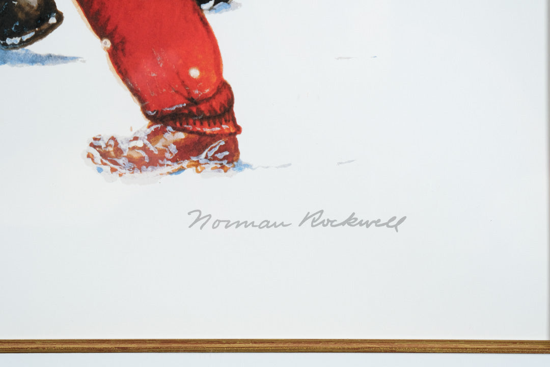 Norman Rockwell “Jolly Postman” Limited Edition Seriolithograph