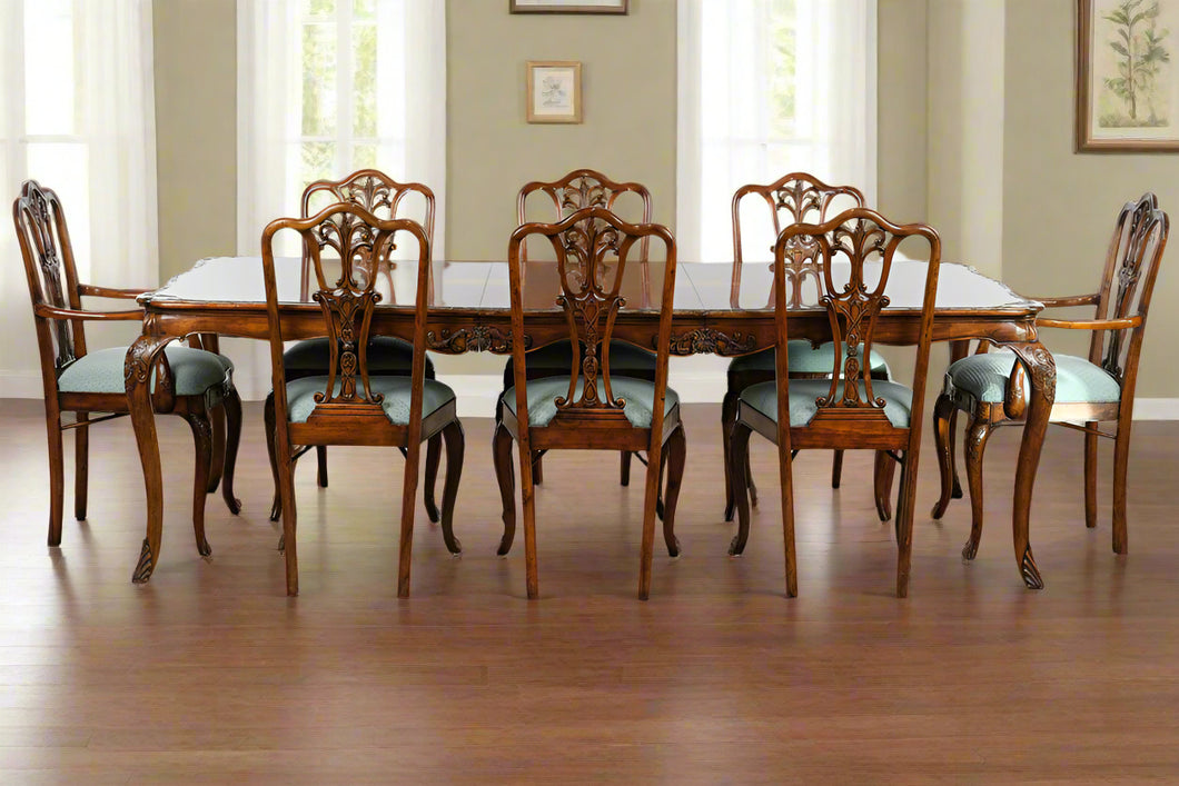 Jonathan Charles Dining Set - 8 Chairs