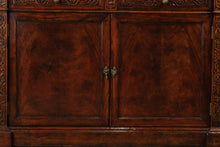 Load image into Gallery viewer, Jonathan Charles George III Gothic Mahogany Glazed Cabinet
