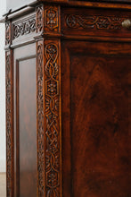 Load image into Gallery viewer, Jonathan Charles George III Gothic Mahogany Glazed Cabinet
