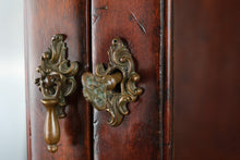 Load image into Gallery viewer, Jonathan Charles George III Gothic Mahogany Glazed Cabinet
