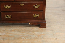 Load image into Gallery viewer, Jordan Cherry Chippendale Dresser with Folding Mirror – by American Drew
