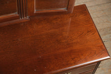 Load image into Gallery viewer, Jordan Cherry Chippendale Dresser with Folding Mirror – by American Drew
