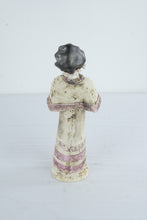 Load image into Gallery viewer, Judy Robkin Old Lady Rose Ceramic Sculpture Folk Art Figurine 13 Inch
