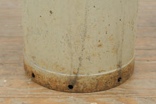 Load image into Gallery viewer, Antique Galvanized Metal Milk Can with Handles – Rustic Farmhouse Decor Vessel – 18” Tall
