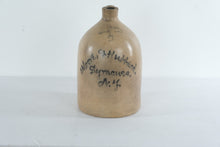 Load image into Gallery viewer, Antique Z N Bros Fort Edward NY Stoneware Jug 3 Gallon Syracuse Advertising
