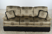 Load image into Gallery viewer, Swavelle Mill Creek Socotra Graystone Tiger Jacquard Upholstered Three-Seat Sofa
