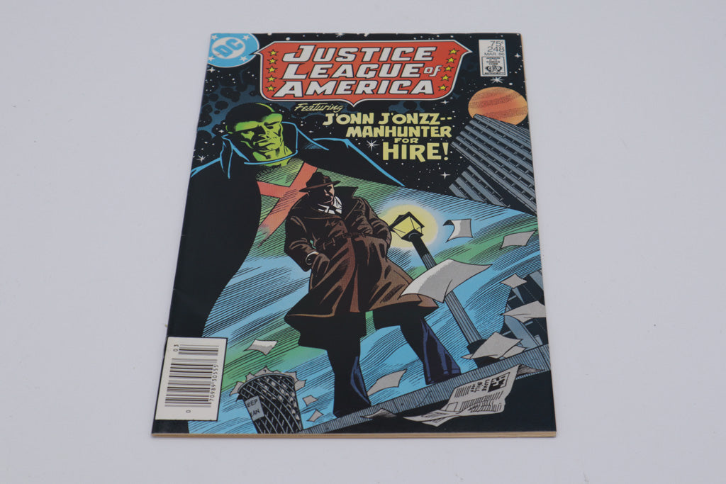 Justice League of America #248 (DC Comics, March 1986) – J’onn J’onzz: Manhunter for Hire!