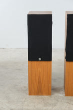 Load image into Gallery viewer, KEF C95 Vintage Uni Q Floor Standing Speakers Walnut Pair 1988

