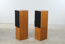 Load image into Gallery viewer, KEF C95 Vintage Uni Q Floor Standing Speakers Walnut Pair 1988
