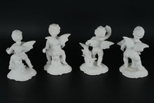 Load image into Gallery viewer, Kaiser Germany Bisque Porcelain Cherub Figurine Set – Four Cherubs, 6” Tall
