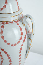 Load image into Gallery viewer, Neoclassical Porcelain Urn Lamp by Kaiser Kuhn Lighting Ltd – 31.5” Tall
