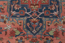 Load image into Gallery viewer, Vintage Karastan Medallion Serapi Wool Area Rug 88 x 12 USA Design 736
