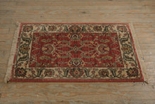 Load image into Gallery viewer, Karastan Ashara Agra Pattern Wool Area Rug 2'6 x 4 Traditional Floral Design
