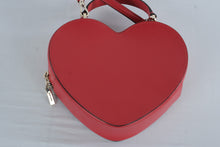 Load image into Gallery viewer, Kate Spade New York Heart Crossbody Bag Red Leather Top Handle Purse - Online Only
