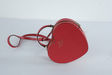 Load image into Gallery viewer, Kate Spade New York Heart Crossbody Bag Red Leather Top Handle Purse - Online Only
