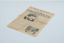 Load image into Gallery viewer, 1963 JFK Assassination Newspaper Daily Egyptian November 23 Kennedy Killed

