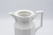 Load image into Gallery viewer, Kensington Staffordshire Ironstone England White Coffee Pot 10 Inch
