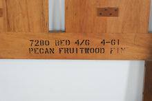 Load image into Gallery viewer, Kent Coffey Milano Mid-Century Queen Headboard with Metal Frame
