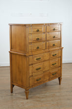 Load image into Gallery viewer, Mid-Century Kent Coffey Milano 6-Drawer Chest – Solid Wood Construction
