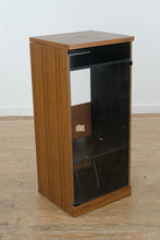 Load image into Gallery viewer, Kenwood Vintage Stereo / Media Cabinet with Smoked Glass Door
