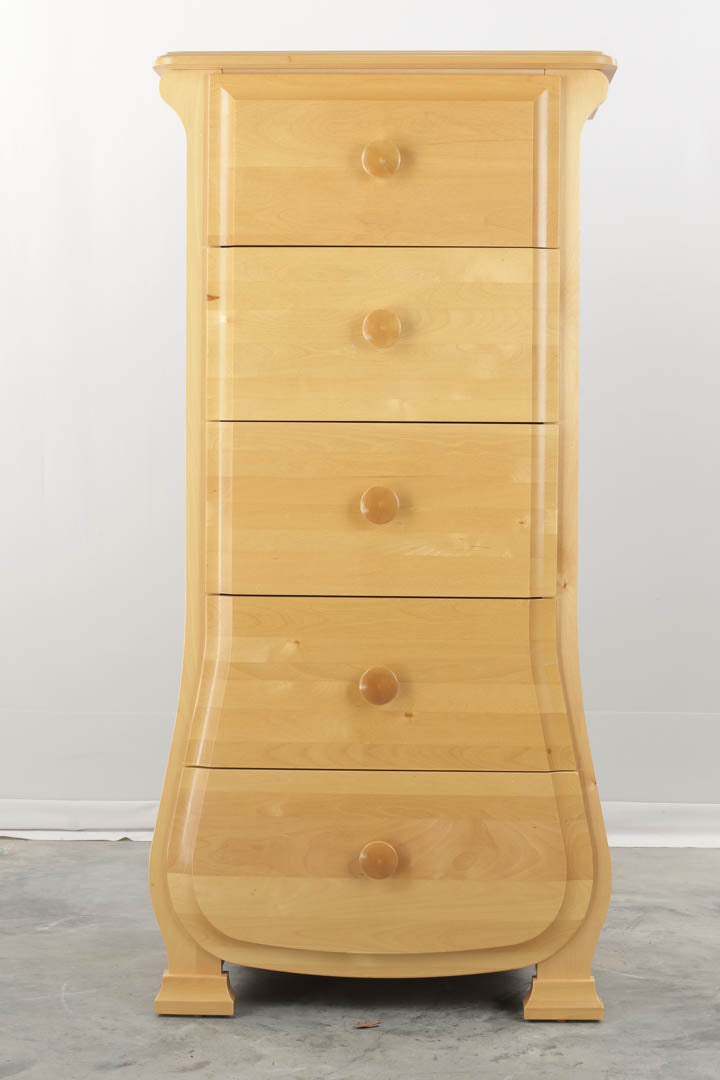 Kettle Formed Maple Chest of Drawers by Pali