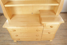 Load image into Gallery viewer, Kettle Formed Maple Dresser and Hutch by Pali

