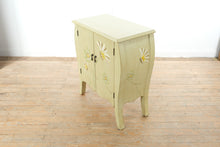 Load image into Gallery viewer, Heather Ann Creations Hand Painted Floral Cabinet Bombe Accent Storage 26 Inch
