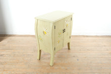 Load image into Gallery viewer, Heather Ann Creations Hand Painted Floral Cabinet Bombe Accent Storage 26 Inch
