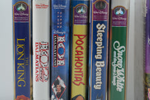 Load image into Gallery viewer, Disney Family Movies VHS Lot 12 Tapes Lion King Beauty Beast Nemo Pocahontas
