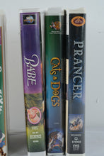 Load image into Gallery viewer, Disney Family Movies VHS Lot 12 Tapes Lion King Beauty Beast Nemo Pocahontas
