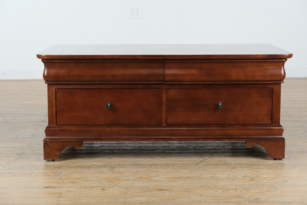 Kincaid Solid Wood Coffee Table with Four Drawers